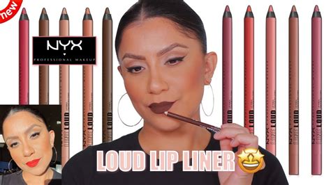 nyx lipliner brown|nyx line loud lip liner how to sharpen.